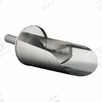Scoop: Non-Sterile, Stainless Steel, 2 L Capacity - mL, 67 5/8 fl oz Capacity - oz, Silver, 304 (MPN F36739-2000). Key specifications — Material Grade: 304; Standards: GMP Compliant; Color: Silver; Product Type: Scoop; Brand: APPROVED VENDOR.