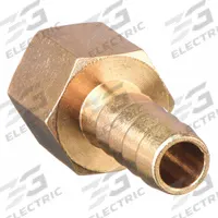 APPROVED VENDOR Barbed Hose Fitting: For 3/8 in Hose I.D., Hose Barb x NPT, Male x Female, Hex (MPN 6AFN1). Key specifications — Fitting Connection Type: Hose Barb x NPT; Fitting Gender: Male x Female; Nipple Grip Type: Hex; Brand: APPROVED VENDOR.