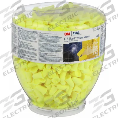 3M Ear Plug Dispenser Refill: Dispenser Refill, Bell, 33 dB NRR, Uncorded - Earplug Dispenser Refills