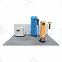 PARKER Compressed Air Dryer: 2 in NPT, 240 cfm, 190 psi Max Op Pressure, 1.8 psi Pressure Drop (MPN CDASHL100-40N13BC). Key specifications — attr110204: 240V AC; attr110148: PARKER.