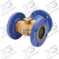 HVAC Control Ball Valve: 3-Way, 3 in Flanged, 73 CV Flow, 47 Bypass CV Flow, 50 psi Close-off (MPN VG18A5LT). Key specifications — Ball Material: Stainless Steel; Body Material: Brass; For Media: Steam.