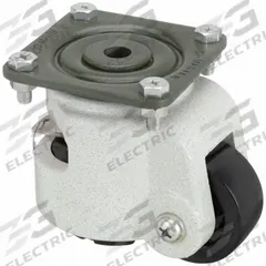 Plate Caster: Nylon Tread, 2 1/2 in Wheel Dia, 4 3/32 in Mounting Ht, Swivel, 550 lb Load Capacity (MPN WMIWR-62PF). Key specifications — Brand: APPROVED VENDOR.