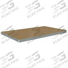 TENNSCO Shelf: 84 in x 42 in, 1,750 lb Load Capacity, Particleboard, Gray, Shelf (MPN ZLCS-8442D). Key specifications — Decking Material: Particleboard; Includes: (4) Beams; Decking Finish: Unfinished; Shelf Configuration: Single Straight; Color: Gray; Frame Material: Steel; Brand: TENNSCO; Frame Finish: Zinc Plated.