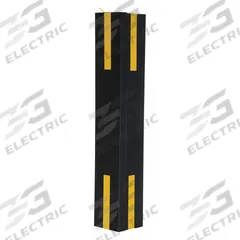 APPROVED VENDOR Column Protector: 8 in, 8 in, 8 in, 8 in, I-Beam, 72 in Overall Ht, 14 in Overall Wd (MPN V-PAD-I-68). Key specifications — Color: Black; Maximum Compatible Column Length: 8 in; Minimum Compatible Column Length: 8 in; Brand: APPROVED VENDOR; Material: Vinyl.
