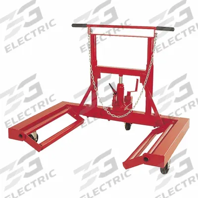 AMERICAN FORGE & FOUNDRY Wheel Dolly: Wheel Dolly, Lift, 1,500 lb Max Wt Capcity - Single-Wheel Dollies