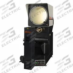 MITUTOYO Optical Comparator: Horizontal, Erect Image, 17.7 in x 5.7 in Table Size, 10X (MPN 172-868-11A-M2). Key specifications — attr1183445: Erect Image; attr1183446: 17.7 in x 5.7 in; attr1183447: 10X; attr1183448: 14 in; attr1183450: 10 in; attr1183451: 6 in; attr1183467: MITUTOYO.