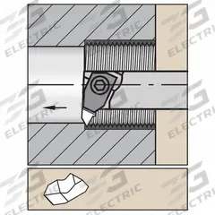 WIDIA Indexable Thread Turning Tool Holder (MPN 3632121)