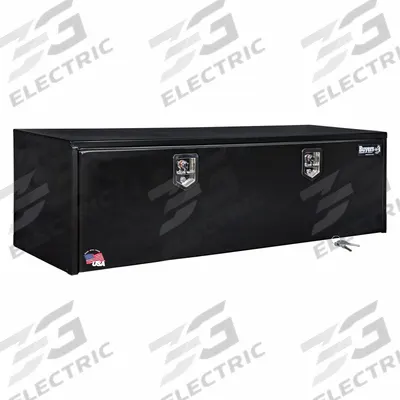 BUYERS PRODUCTS Underbody: Underbody Truck Box, Single Drop-Down Door Door, 18 in Overall Dp - Single Drop-Down Door Boxes
