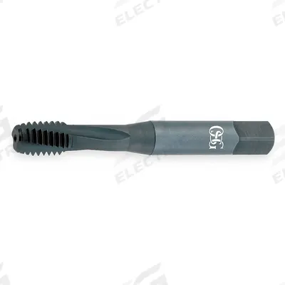OSG Spiral Flute Tap: M6x1 Metric, D5 / 4H-6H, 3 Flute - Spiral-Flute Taps for Steel & Stainless Steel