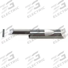 MICRO-QUIK Boring Bar: Boring, 3/8 in Shank Dia., Bright (Uncoated), 0.1325 in Center to Cutting Tip (MPN QBB-3202500)