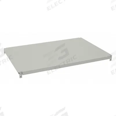 TENNSCO Shelf: 36 in x 24 in, 950 lb Load Capacity, Steel, 18 ga Decking, Light Gray - Solid Steel Decking Shelf Kits for Boltless Shelving