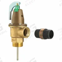 WATTS Relief Valve: FNPTF x FNPTF, 1 in x 1 in, Copper Silicon Alloy, 150 psi Max. Op Pressure (MPN 1 LF174A 75 FS). Key specifications — Brand: WATTS.
