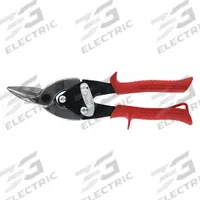 MIDWEST SNIPS Aviation Snip: Left/Straight, 9 3/4 in Overall Lg, 1 1/4 in Cutting Lg, Steel, Plastic (MPN MWT-6716L). Key specifications — attr308531: Plastic; attr308530: Steel; attr308532: Steel; attr308533: Yes; attr308535: Cold Rolled Steel; attr308541: 18 ga (Cold Rolled Steel); attr308546: Straight; attr324897: MIDWEST SNIPS.
