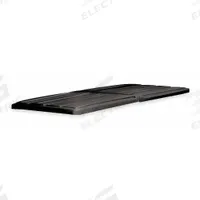 RUBBERMAID COMMERCIAL PRODUCTS Hinged Truck Lid: 82 7/8 in L 44 1/2 in W 3 in H, Fits 40.5 cu ft (MPN FG102700BLA). Key specifications — Lid/Cover Material: MDPE; For Use With Grainger Item Number: 5M641; For Use with Series: Universal; Brand: RUBBERMAID COMMERCIAL PRODUCTS; Color: Black.