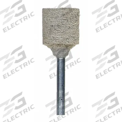NORTON Mounted Point: 1/2 in Dia, Aluminum Oxide, 80 Grit - Blending & Finishing Points for Carbon Steel & Soft Metals