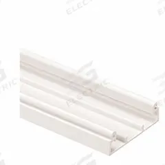 PANDUIT Raceway: T-45, 2 3/8 in Wd, 1 1/4 in Ht, 96 in Lg, Off White (MPN T45BIW8). Key specifications — attr3676: Raceway; attr3664: Off White; attr3675: PVC; attr3679: Screw On; attr42469: T-45.