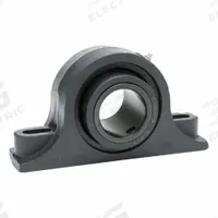 MOLINE BEARING Pillow Block Bearing: 2 7/16 in Bore, Spherical E Roller Bearing, Cast Iron, 2 Holes (MPN 29121207). Key specifications — Maximum Speed: 1,800 RPM; Mounting Bolt Size: 5/8 in; Brand: MOLINE BEARING.