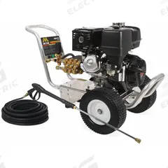MI-T-M Gas-Powered Pressure Washer: Heavy Duty, Cart, 3,600 psi, 2.8 gpm, Usable Per Week 20 hr (MPN GA-3600-0DAH). Key specifications — attr1034381: Honda; attr1037666: MI-T-M.