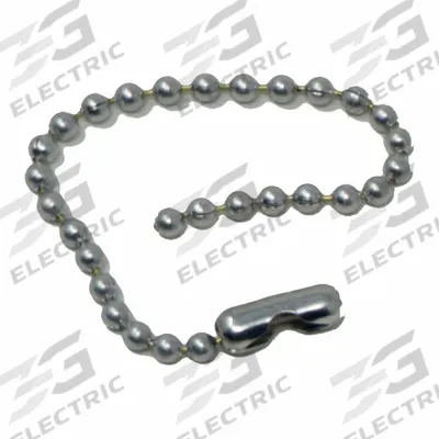 CREST HEALTHCARE SUPPLY Bead Chain: Compatible with Light Fixture, Stainless Steel - Parts & Accessories for Call-for-Assistance Devices