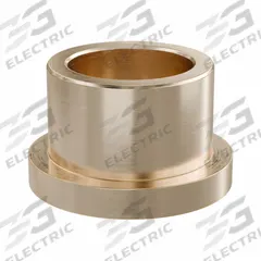 Flanged Sleeve Bearing: Bronze, SAE 841, 3/4 in Bore, 1 in OD, 3/4 in Lg, USDA H-1 Approved, 3 PK (MPN ECOF121612). Key specifications — System of Measurement: Inch; Lubricant Material: USDA H-1 Approved; Material Grade: SAE 841; Flange Type: Flanged; Brand: BUNTING BEARINGS.