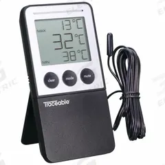 TRACEABLE Thermometers: -58°F to 158°F /-50°C to 70°C, ±1°C, Bullet, 10 ft Cable Lg (MPN 5651). Key specifications — Accuracy: ±1 °C; Brand: TRACEABLE; Temperature Units: Fahrenheit.