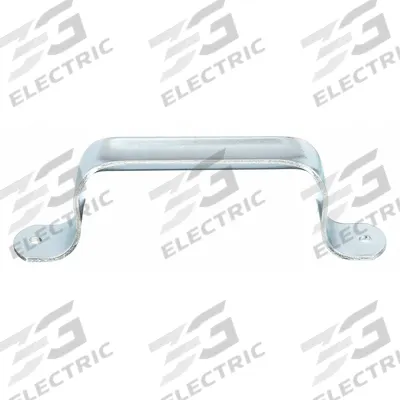 APPROVED VENDOR Pull Handle: Unthreaded Holes, Steel, Silver, #12 Screw Size - Standard Pull Handles