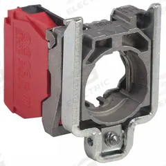 SCHNEIDER Contact Block: 22 mm Panel Mounting Size, 1NC, Momentary, ZB4 Series (MPN ZB4BZ1026). Key specifications — Switch Action: Momentary; Terminal Connection Type: Screw Clamp Terminals; Brand: SCHNEIDER; Compatible with Series: ZB4.