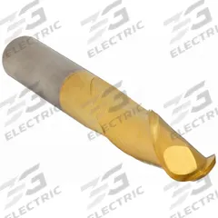 APPROVED VENDOR Ball End Mill: Carbide, TiN Coated, 2 Flute, 5/16" Mill Dia, 1-1/8" LOC, 3" OAL (MPN 224-001031)