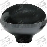 DAVIES Hand Knob: Ball, Thermoset, 1/4"-20 Thread, 10 mm Thread Lg, 2 in Dia (MPN 0065-R). Key specifications — Brand: DAVIES.