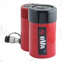 BVA HYDRAULICS Hydraulic Ram: Single Acting, 55 ton Nominal Capacity, 4 in Nominal Stroke Lg, Steel (MPN H5504). Key specifications — attr98927: BVA HYDRAULICS.