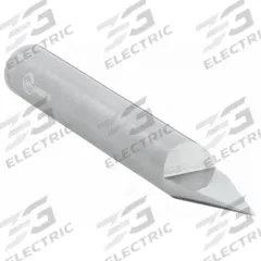 ONSRUD Engraving Tool: Tipped Off, Carbide, 30° Tip Angle, 0.06" Tip Dia, 2" OAL (MPN 37-31)