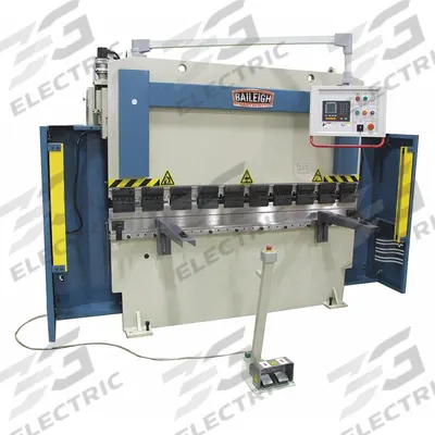 BAILEIGH INDUSTRIAL Sheet Metal Brake: Press Brake, Corded, Electric, Foot Pedal, 220V AC - Hydraulic Press Brakes