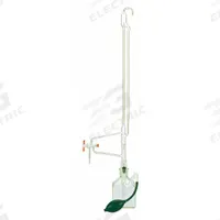 KIMBLE Automatic Fill Buret: 50 mL, A, 104.5 mm, ±0.05 mL, 0.1 mL Inc, Borosilicate Glass (MPN 17124F-50). Key specifications — Closure Included: No; Tolerance: ±0.05 mL; Brand: KIMBLE; Body Material: Borosilicate Glass.