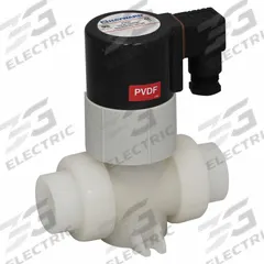 HAYWARD Solenoid Valve: 2-Way, Normally Closed, 3/4 in Pipe Size, 12V AC/DC, Inline Single, FPM Seal (MPN SV50075TV12AD). Key specifications — Pipe Size: 3/4 in; Voltage: 12V AC/DC; Brand: HAYWARD; Coil Enclosure: Watertight.