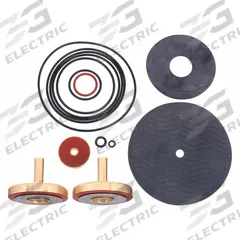WATTS Backflow Preventer Repair Kit: Complete Rubber Parts Kit, 1 1/4-2 009M1/LF009M1, Repair Kit (MPN 009 M1 1-1/4 - 2 Rubber Kit). Key specifications — Compatible Valve Size: M1; Compatible with Series: 009; Compatible with Mfr. Model No.: 1-1/4-2 009M1/LF009M1; Includes: (2) Seat O-Ring.