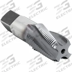OSG Pipe and Conduit Thread Tap: 1/2"-14 NPT/ANPT, 4 Flute, TiCN Coated High Speed Steel (MPN 1252108)