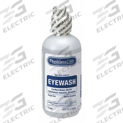 PHYSICIANSCARE Eyewash: 4 oz Size (MPN 7-006) - Eye Wash