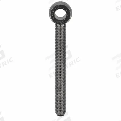 APPROVED VENDOR Fixed Rod End: Steel, Black Oxide, Right Hand, M10-1.50 Thread Size - Steel Male Threaded Fixed Rod Ends