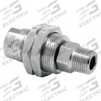 MOSMATIC Rotary Union: Straight, Nickel-Plated C38500 Brass, 1 Passages, 3/8 in Stationary Port, Air (MPN 33.153). Key specifications — Maximum Speed: 1000 RPM; Brand: MOSMATIC.
