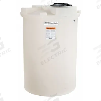 SNYDER INDUSTRIES Storage Tank: Single Wall, Vertical, 250 gal, Closed Top, 3/16 in Wall Thick - Vertical Liquid Storage Tanks