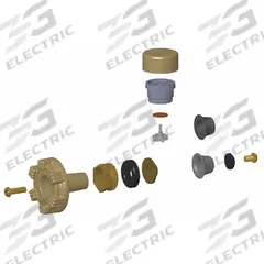 WOODFORD MFG. Hydrant Repair Kit: 17, Brass, Brass (MPN RK-17 MH). Key specifications — Product Type: Hydrant Repair Kit; Material: Brass; Color/Finish: Brass; Includes: 17VB Float Kit; Brand: WOODFORD MFG..