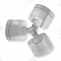 REVCOR Replacement Propeller: 24 in Propeller Dia., 22° Pitch, 3 Blades, Aluminum (MPN T2403-22 R)