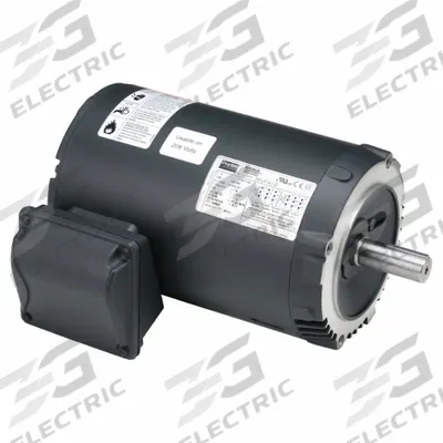Dayton General Purpose Motor: C-Face Mount, Open Drip Proof, 1 1/2 hp, 230/460V AC - C-Face 3-Phase General Purpose AC Motors