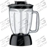 WARING COMMERCIAL Blender Container with Lid and Blade: 44 oz Container Capacity, Black/Clear (MPN CAC87). Key specifications — Material: Polycarbonate; Compatible with Manufacturer Model Number: BB180S; For Use With: Blenders; Product Type: Blender Container Assembly; Manufacturer Part Number: CAC87; Brand: WARING COMMERCIAL; Includes: Blade Collar.