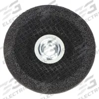 NORTON Depressed Center Grinding Wheel: Type 27, 4 1/2" x 1/4" x 5/8"-11, Zirconia Alumina, 24 Grit (MPN 66252843213). Key specifications — Series: BlueFire ZA; Brand: NORTON.