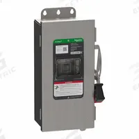 SCHNEIDER Safety Switch: Fusible, 30 A, Three Phase, 600V AC/DC, 304 Stainless Steel, Indoor/Outdoor (MPN VH361DSGL). Key specifications — Brand: SCHNEIDER.