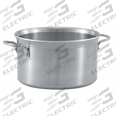VOLLRATH Stock Pot: 20 qt Capacity, Stainless Steel, 4.1 mm Gauge, NSF Certified - Stock Pots