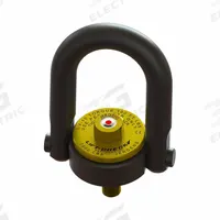 JERGENS Hoist Ring: Pivot/Swivel, w/Indicator, 5/8"-11, Max. 4,000 lb, Lifting/Pulling (MPN 23516LC). Key specifications — attr994472: JERGENS; attr994492: 5/8"-11; attr998493: Pulling.