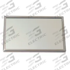 SEE ALL Bathroom Mirror: Rectangular, Glass, 18 in Overall Ht, 12 in Overall Wd, 1 in Overall Dp (MPN FR1218G). Key specifications — Brand: SEE ALL INDUSTRIES; Frame Material: Stainless Steel; Frame Finish: Polished; Frame Color: Silver; Mirror Edge Style: Polished Edge; Lighted: No.