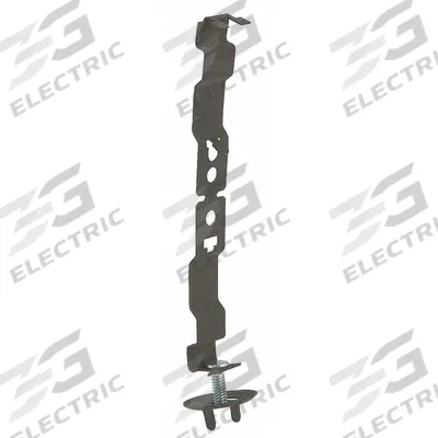 B-LINE BY EATON Clip: 1/4 in Lg, 1/4 in Wd, 5/12 in Ht - Clips, Chains & Hangers